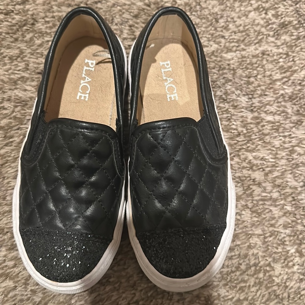 Girls Black Shoes Size 12